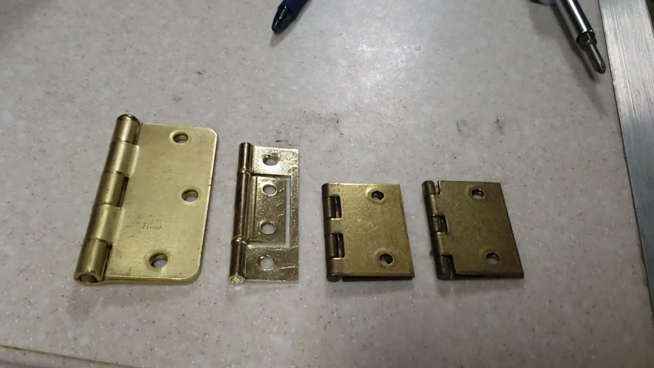 RV Interior Door Hinge Adjustment When Door is Sticking or Hard to