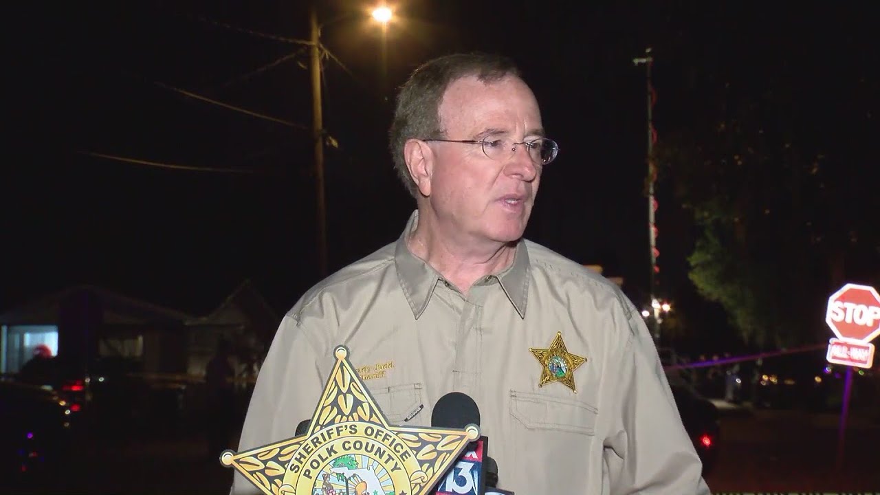 Polk County Sheriff Grady Judd provides update on deputy-involved ...