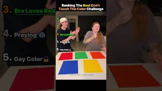 Download Lagu Ranking The Best Funniest Don't Touch The Color Challenge Moments🤣 #shorts #viral #challengge #trend MP3