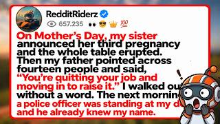 Details (FULL STORY) On Mother's Day, my sister announced her third pregnancy and the whole.... Update
