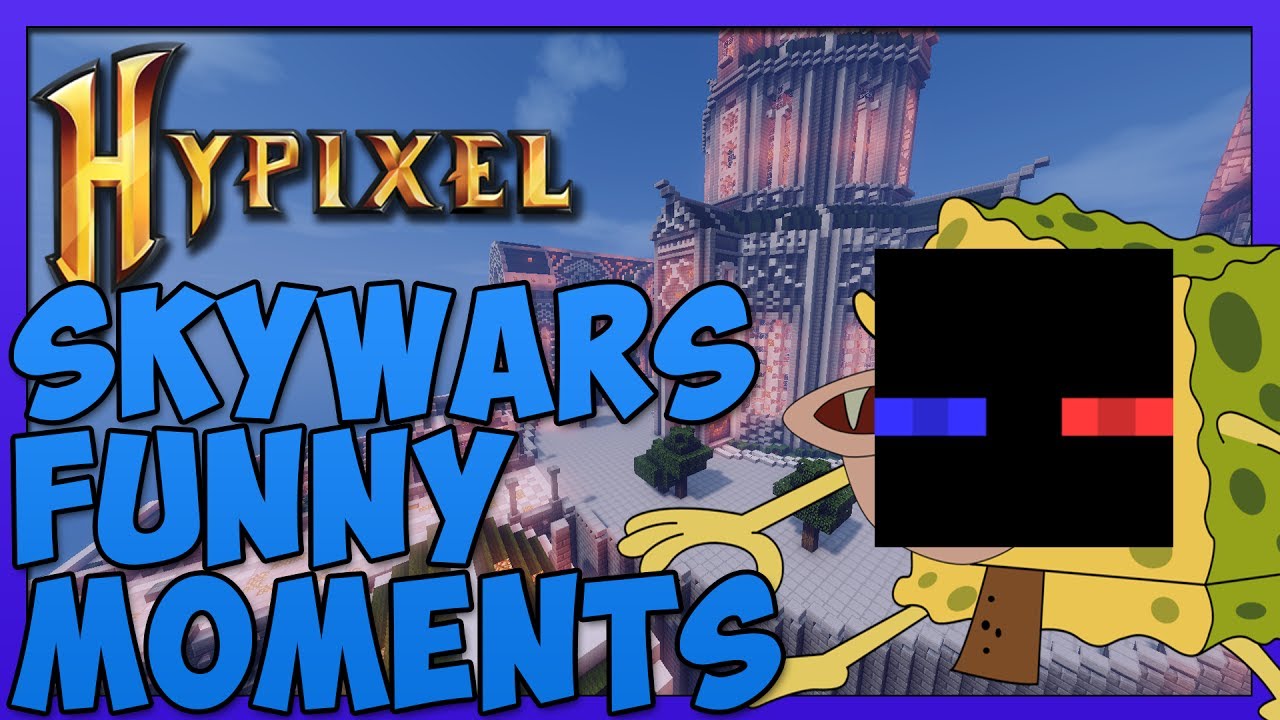 Minecraft SkyWars Funny Moments #2 (Hypixel Minecraft SkyWars) - YouTube