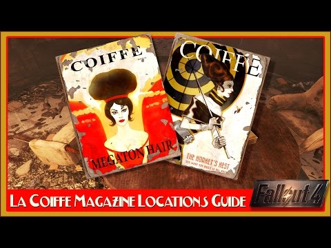 All LA COIFFE Magazine Locations Guide for Fallout 4