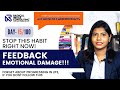 Day 15 | STOP this Habit right now! Emotional Damage - Feedback |#learntoleadin100days