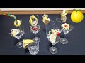 Very simple cocktail decoration (grapefruit edition)　／　超簡単♪ カクテル・デコレーション(グレフル編)