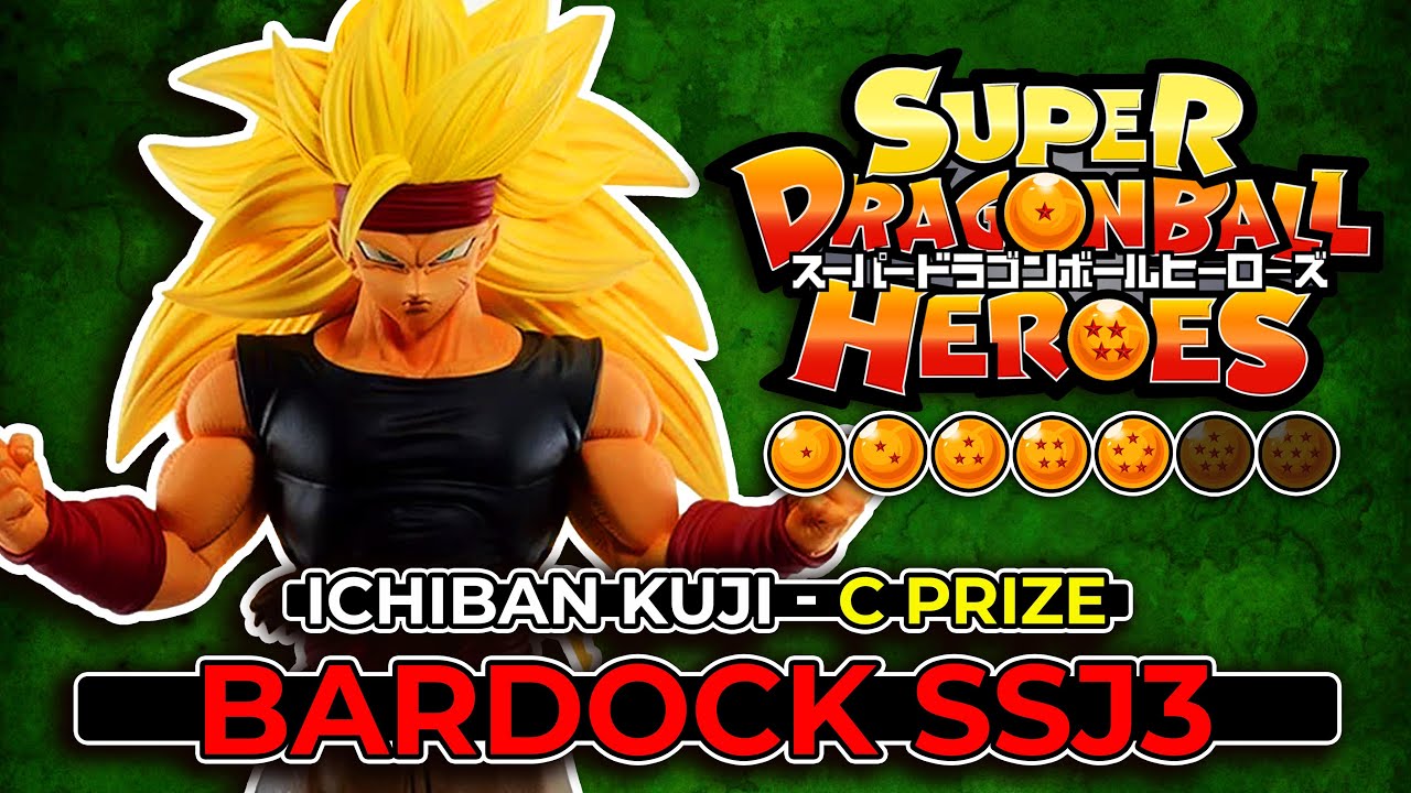Bardock SSJ3 Ichiban Kuji unboxing! すばらし Dragon ball Heroes 一