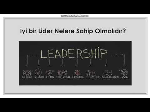 Yönetici ve Lider Arasındaki Farklar! Lider Nasıl Olur? Diffrences between Boss & Leaders
