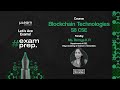 ExamPrep | CST428 - Blockchain Technologies | Ms. Remya K R | S8 CSE | Gtech Mulearn
