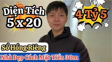 Hot | Bán Nhà Sổ Hồng Riêng Có Diện Tích Siêu Khủng | Giá Rẻ Cách Mặt Tiền Chỉ 30m