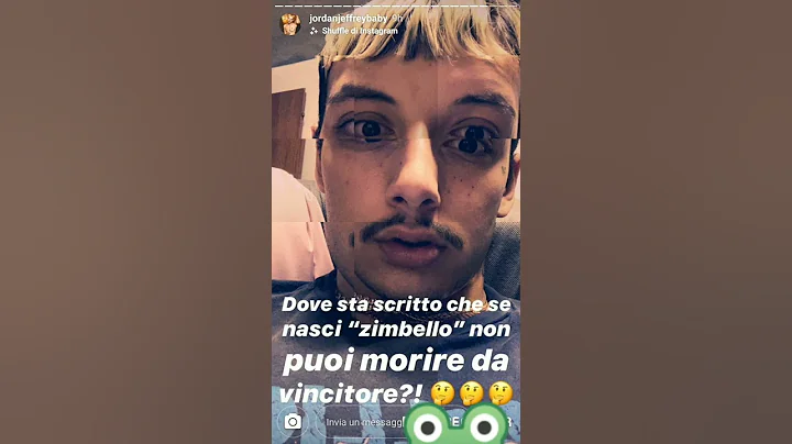 VACCA INSEGUE JORDAN JEFFREY CON UN COLTELLO