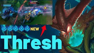 Glacial Augment Thresh Patch 11.24 New OP Build | League of Legends Game Play