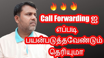 How To Enable Disable Call Forwarding on Your Android Device | Tamil Tech Ginger🔥🔥🔥