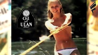 1970S Oil Of Ulan (Olay) Moisturiser Water Skiing Advertisement Australia Commercial Ad