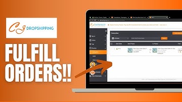 How To Fulfill Orders In CJ Dropshipping/Shopify (Step By Step)