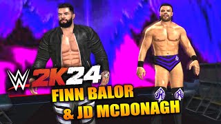 WWE 2K24 PS2 - Finn Balor & JD McDonagh Mod For WWE 2K24 PS2 SvR 07 Mod PS2