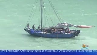More Than 100 Haitians Being Processed By Border Patrol After Landing In Florida Keys