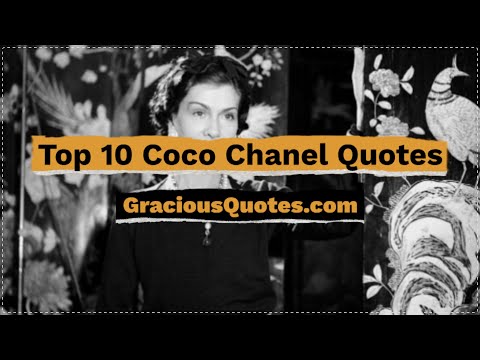 51 Inspiring Coco Chanel Quotes (FASHION)