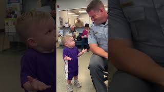 Full This Cop Was Not Ready for Toddler Drama 😂 #cutebaby Update