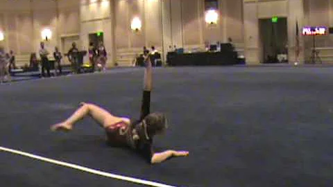 michelle gauthier floor routine level 10
