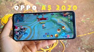 Oppo a5 2020 mobile legends test di tahun 2024 ‼️