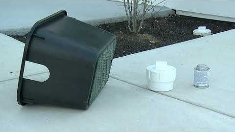 How to Hide Your Sewer Clean Out Pipe