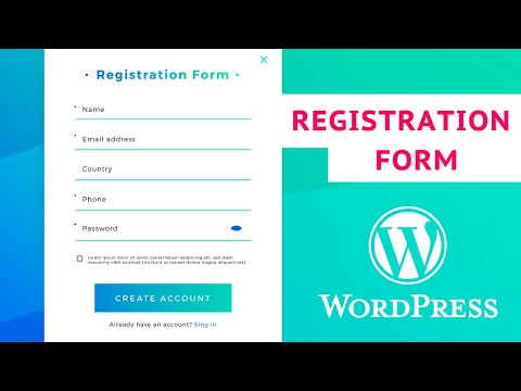 Registration form in wordpress with free ultimate member plugins