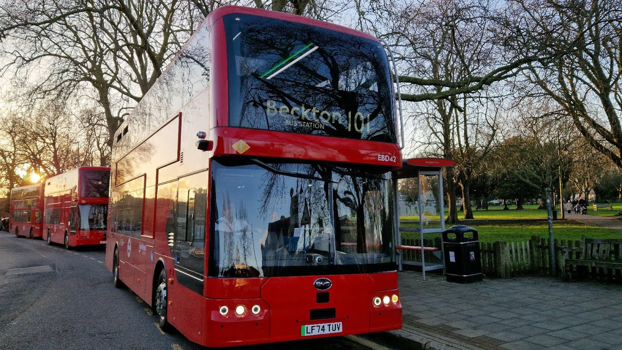 FULL JOURNEY | LONDON BUS 101 BECKTON BUS STATION - WANSTEAD (LF74TUV) EBD42