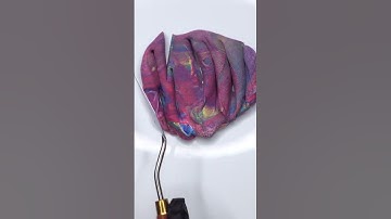 🎪What color do mixed POMNI & JAX Digital Circus make?🤔 #colormixing #satisfyingart #asmr