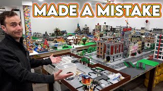 My BIG LEGO Table Mistake!