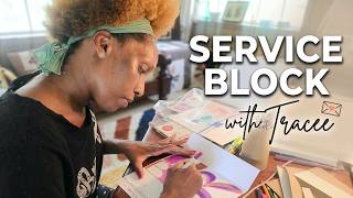 Tracee Loran is live! | Service Block 17 | Making Cards for Elders 💌 Spread Love, One Card at a Time