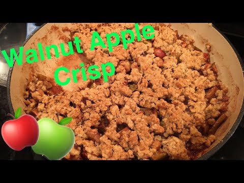 How to Make: Walnut Apple Crisp