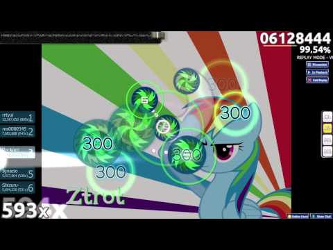 osu!: Renard - Rainbow Dash Likes Girls (Stay Gay Pony Girl) played by Cookiezi