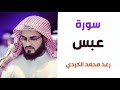 سورة عبس رعد الكردي سورة عبس رعد الكردي