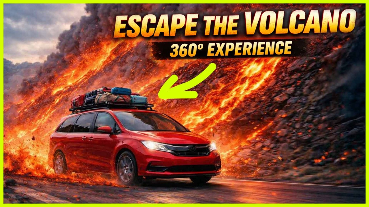 Survive The Volcano – LAVA ESCAPE 360°