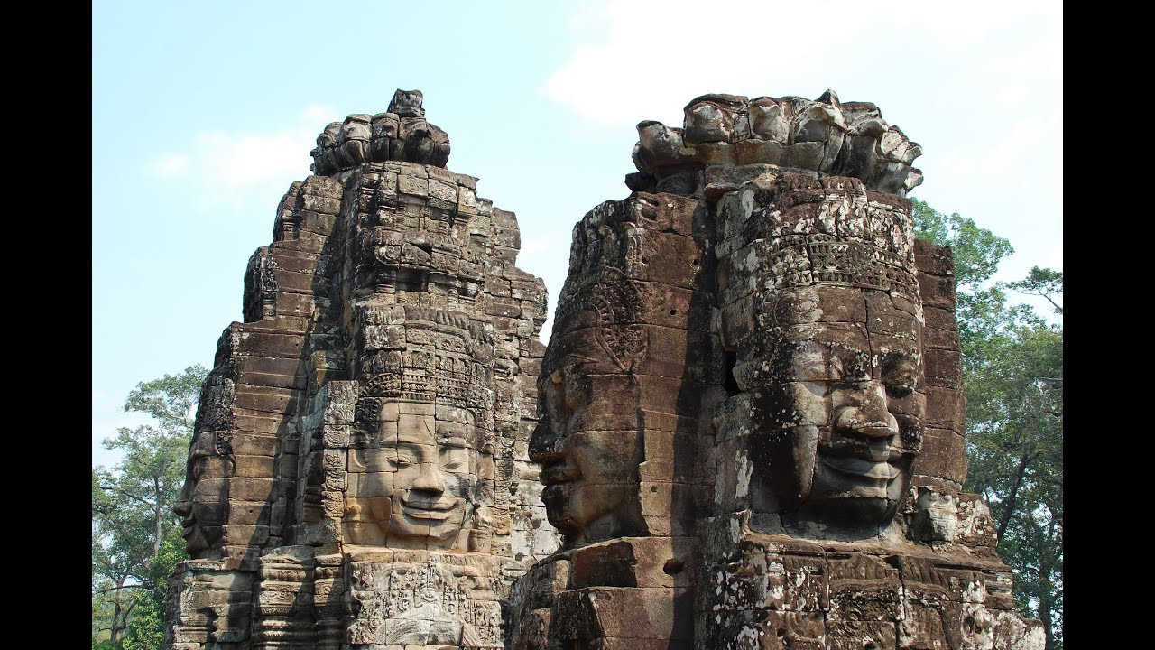 Hauntingly Beautiful Bayon Temple Angkor Thom With Historical Facts Youtube