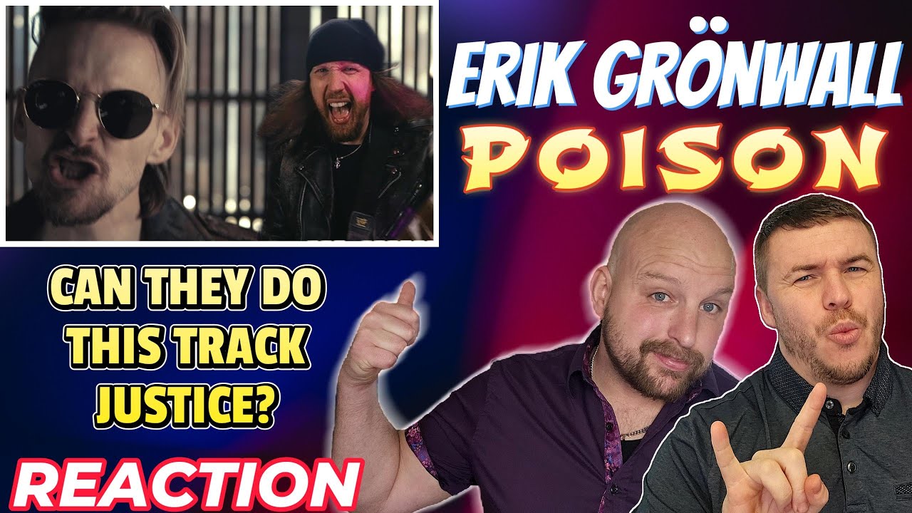 Erik Grönwall - Poison Reaction 🎤 | Classic Power!