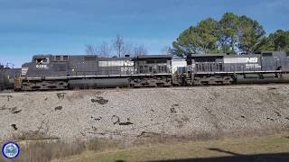 Two NS Trains Put On A Show For The Crowd in Tennessee