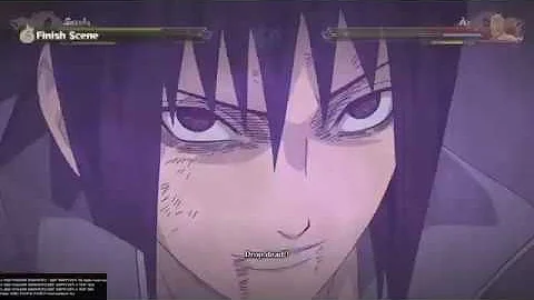 ROAD TO BORUTO - Sasuke(5 Kage Summit) vs Raikage