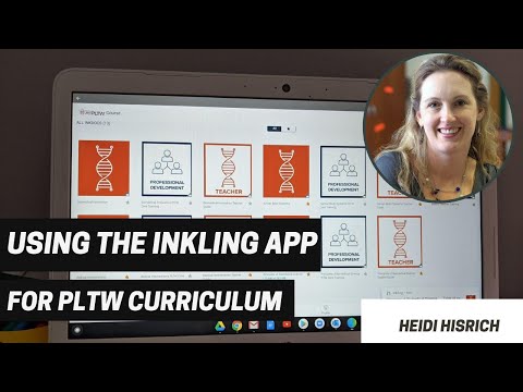 Using Inkling App to Access PLTW Curriculum