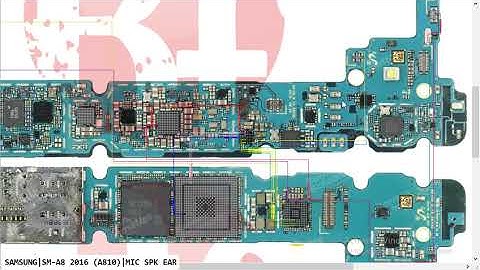 Samsung A8 2016 SM A810 Mic Ear Ringar Buzzer Ic Problem Hardware Solution