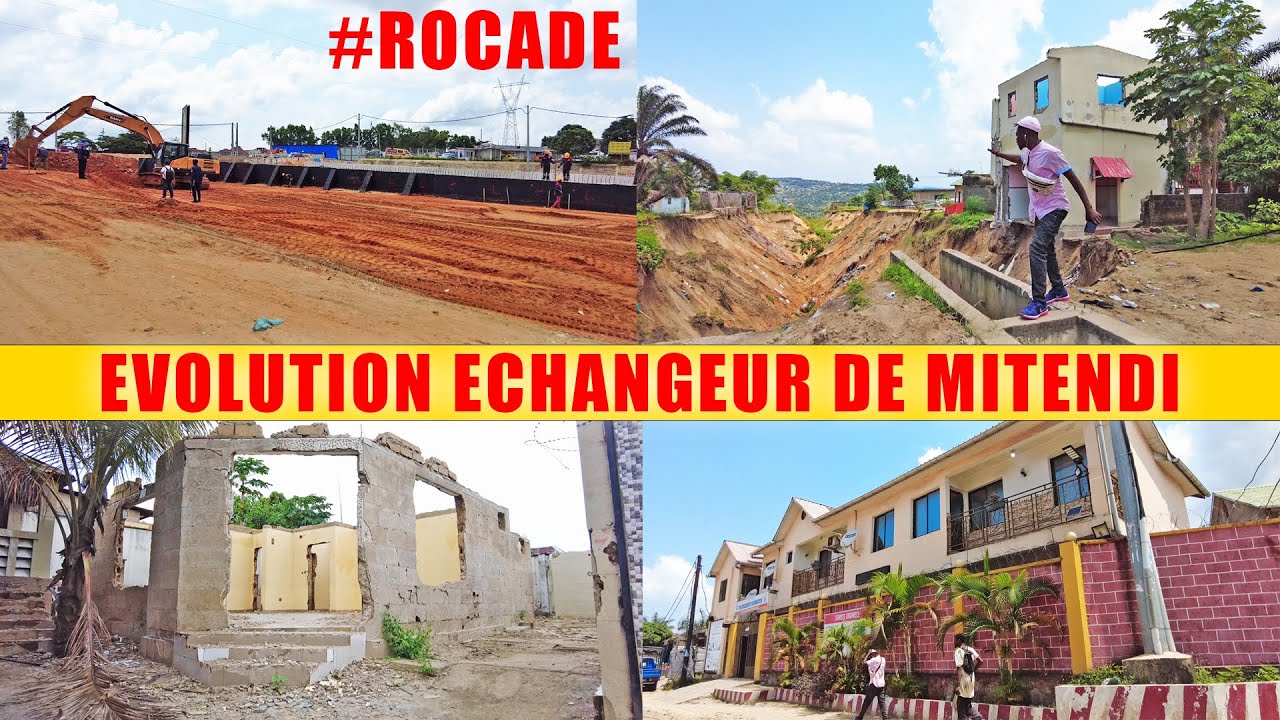 Urgent! TETES D'EROSION SUR LA ROCADE | MITENDI KIMVULA vers MILLENIUM | C/ Mont-ngafula |Kin- Rdc
