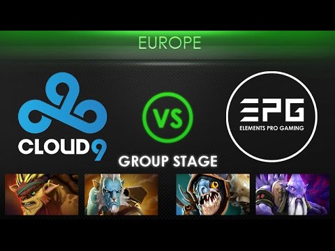 Cloud9 vs Elements Pro Gaming - Kiev Major Europe Qualifier: Group Stage - @ODPixel @CC&amp;C