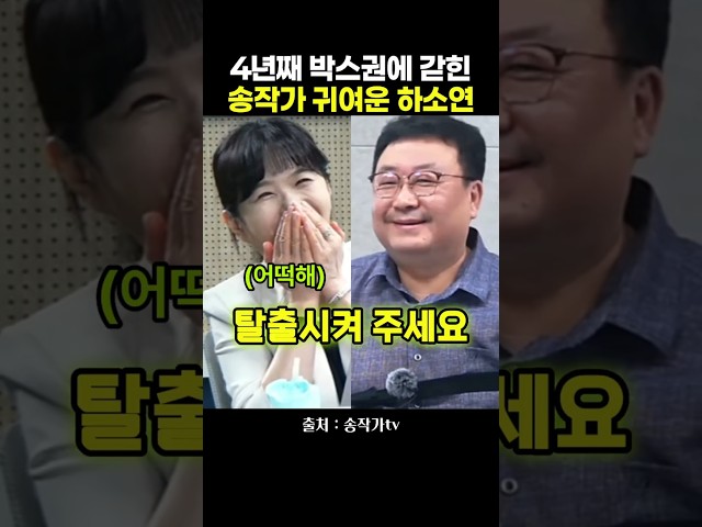 4년째 박스권에 갇힌 송작가 귀여운 하소연