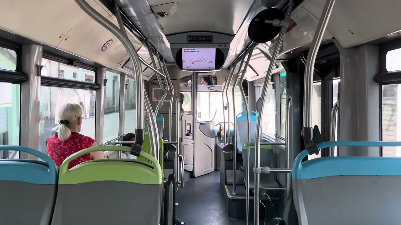 RTM A Bord du Heuliez Bus GX 137 n°2013 ligne 55 direction Joliette