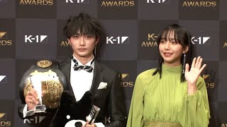 大久保琉唯 山之内すずさんインタビュー【「K-1 AWARDS 2022」ABEMA賞&新人賞 受賞&プレゼンター】