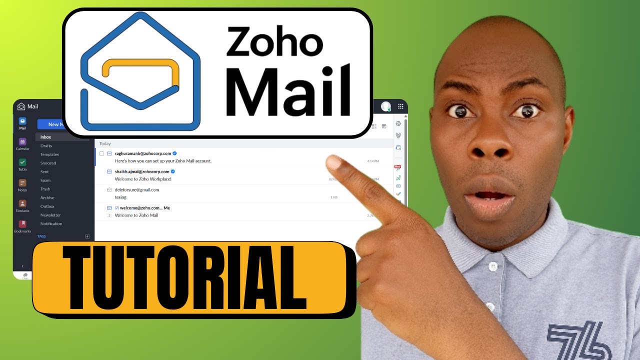 Zoho Mail Tutorial - How to Setup Custom Business Email