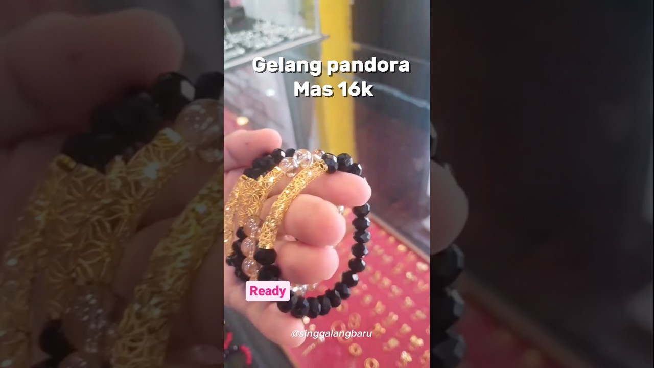 GELANG PANDORA MAS 16K SINGGALANG BARU 