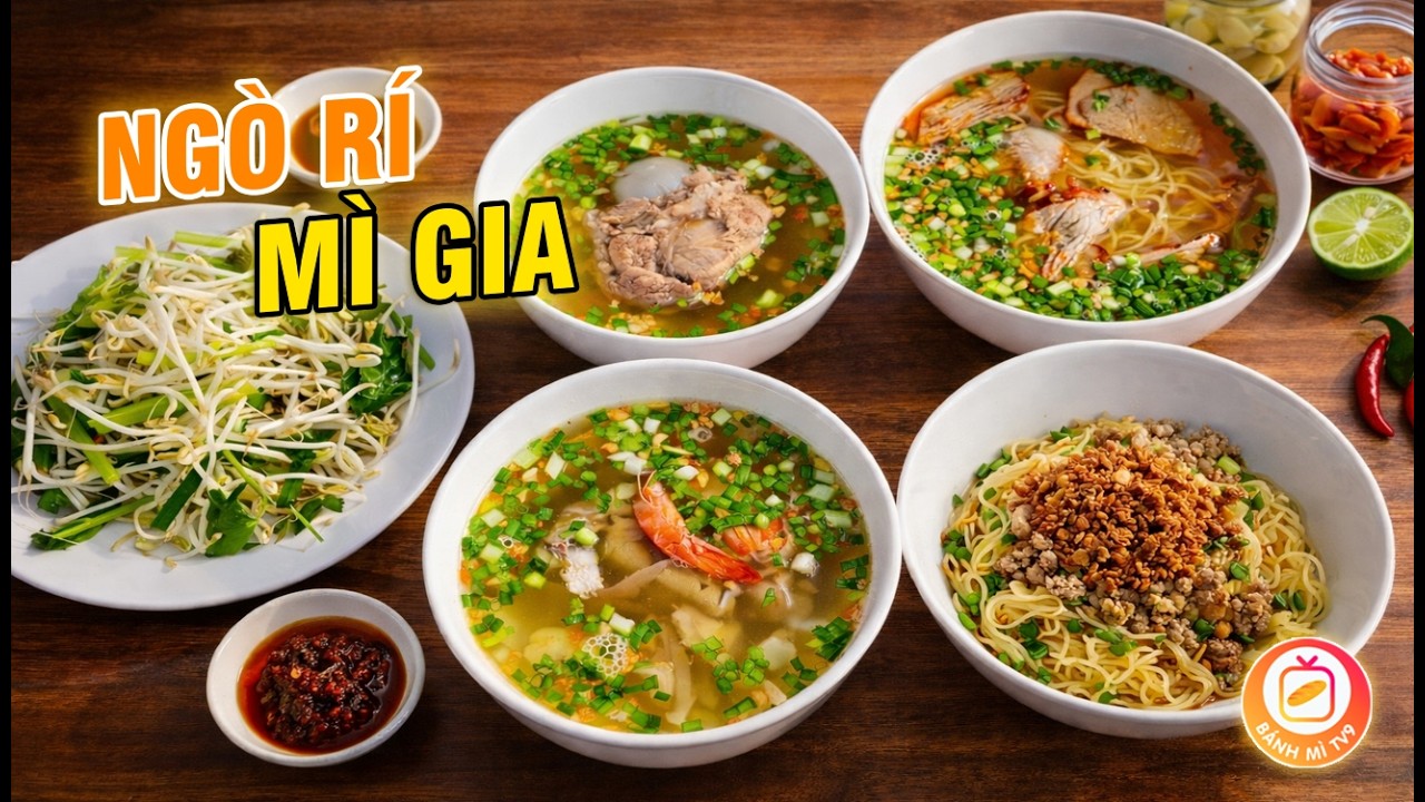 QUÁ ĐÔNG! HỦ TÍU NAM VANG NGÒ RÍ! MÌ KHÔ TRỘN TÔM TO,XÁXÍU THƠM,PHÈO BÉO,THỨCĂN TƯƠI, NƯỚC NGỌTTHANH