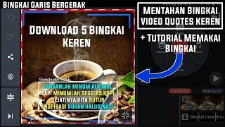 Mentahan Bingkai Video Quotes Keren