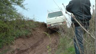 VW Bus T3 Syncro offroad fun