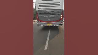 Ngikutin Bis Mc LAREN SUBUR JAYA Asap Knalpotnya kena muka sedap berooo 😆